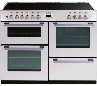 Belling DB4 110E 110 cm Electric Ceramic Range Cooker - White